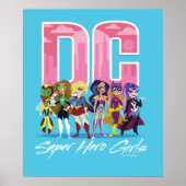 Poster DC Super Hero Girls Lineup (Devant)
