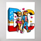 Poster DC Teddy Bear's In Love (Devant)