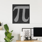 Poster de 10 000 Chiffres Pi Imprimer (Bureau à domicile)