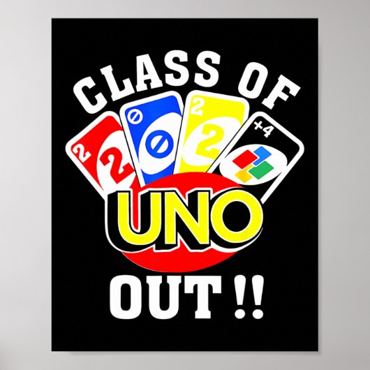 Poster De 2024 Uno Out Senior 2024 Enseignant De Graduati (Devant)