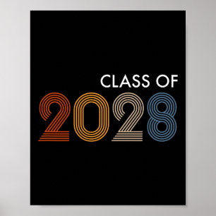 Poster De 2028 Collège Université Lycée Future Grad
