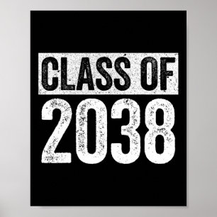 Poster De 2038 Senior 2038 Graduation