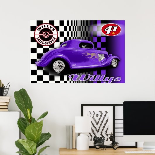 Poster de 41 Willys (Bureau à domicile)