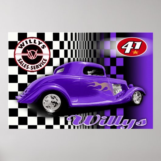 Poster de 41 Willys (Devant)