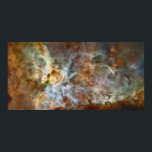 Poster de 60 po x 30 po - Carina Nebula Star<br><div class="desc">29566x14321 (490MB) fichier TIFF de la vue de NASA Hubble sur la nébuleuse montre la naissance de l'étoile dans un nouveau niveau de détail. Le paysage imaginaire de la nébuleuse est sculpté par l'action des vents qui s'écoulent et par le rayonnement ultraviolet torride des étoiles monstrueuses qui habitent cet enfer....</div>