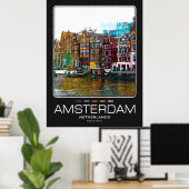 Poster de Amsterdam City (Bureau à domicile)