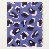 Poster de animal Abstrait personnalisé violet (Dos)