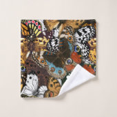Poster de animal. Ailes papillons. (Gant de toilette)