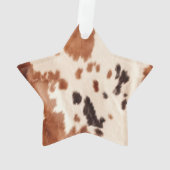 Poster de animal Brown de vache (dos)