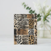 Poster de animal - Carte postale (Debout devant)