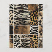 Poster de animal - Carte postale (Devant)