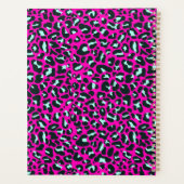 Poster de animal de Cheetah Leopard rose moderne (Dos)