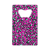 Poster de animal de Cheetah Leopard rose moderne (Dos)