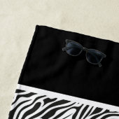 Poster de animal de serviettes de plage (En situation)