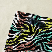 Poster de animal de serviettes de plage (En situation)