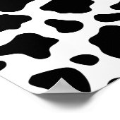 Poster de animal de vaches motif de points de vach (Coin)