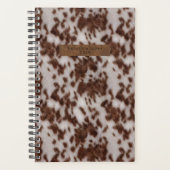 Poster de animal Faux Cowhide & Cuir (Devant)