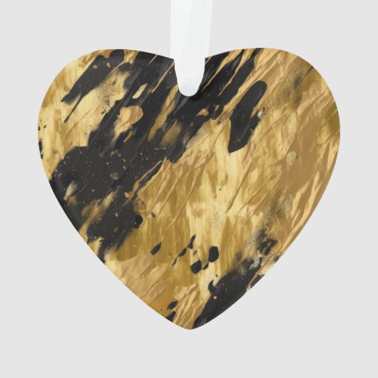 Poster de animal Leopard Brown or (dos)