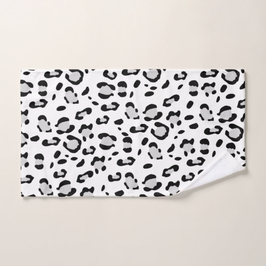 Poster de animal léopard Glam #3 (Serviette à main)