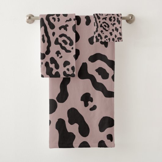 Poster de animal Mauve Blush Pink Cheetah Leopard (En situation)