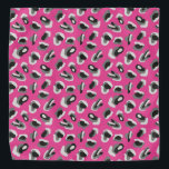 Poster de animal rose / Camo Pet Bandana<br><div class="desc">Poster de animal rose / Camo sur Arrière - plan rose</div>