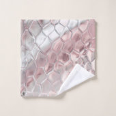 Poster de animal rose et lisse (Gant de toilette)