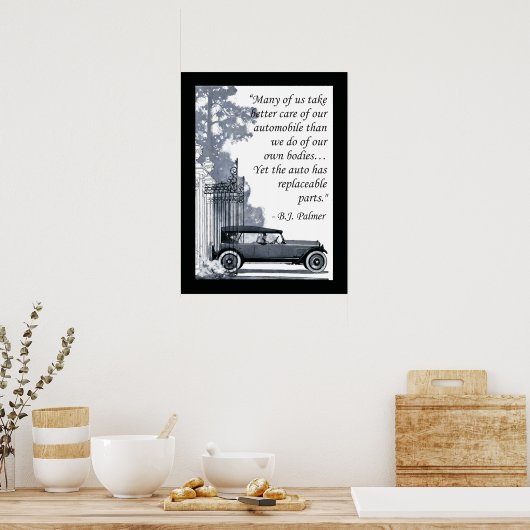 Poster de B.J. Palmer Chiropractic (Cuisine)