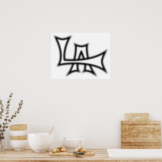 Poster de B&W Los Angeles (Cuisine)