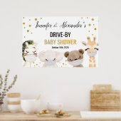 Poster de Baby shower au volant (Cuisine)