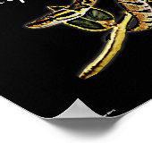 Poster de Ball Python Snake (Coin)