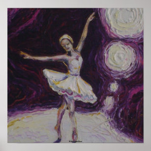 Poster de Ballerina Art Dancing
