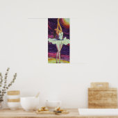 Poster de Ballerina Art Dancing (Cuisine)