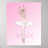 Poster de Ballerina Personal Pink Girls (Devant)