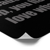 Poster de ballet inspirant Misty Copeland Citation (Coin)