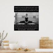 Poster de ballet inspirant Misty Copeland Citation (Cuisine)
