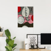 Poster de ballon à air chaud Art mur (Bureau à domicile)