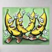Poster de bananes (Devant)