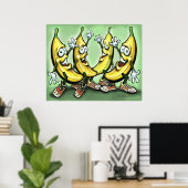 Poster de bananes (Bureau à domicile)