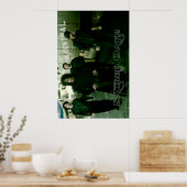 POSTER DE BANDE DE CHÊNE SACRÉ (Cuisine)