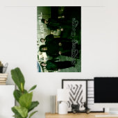 POSTER DE BANDE DE CHÊNE SACRÉ (Bureau à domicile)