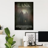 Poster de banque (Bureau à domicile)