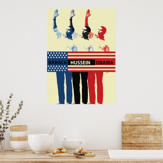 Poster de Barack Hussein Obama (Cuisine)