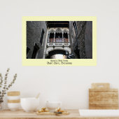 Poster de Barri Gotic Barcelona (Cuisine)
