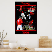 Poster de base-ball Burhman Freshman (Cuisine)