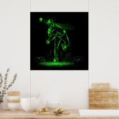 Poster de baseball (Cuisine)