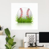 Poster de baseball (Bureau à domicile)