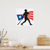 Poster de baseball (Cuisine)