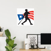 Poster de baseball (Bureau à domicile)