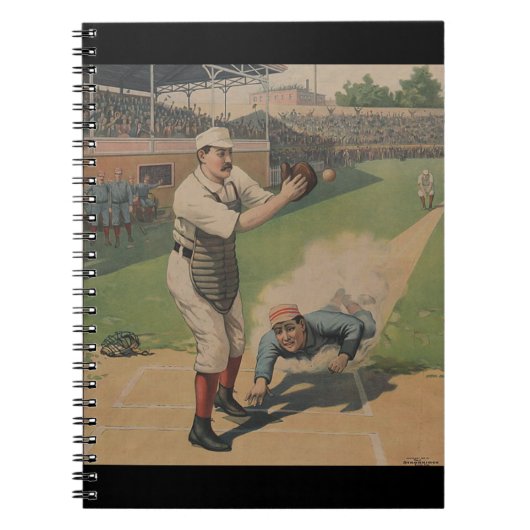 Poster de baseball Carnet (Devant)