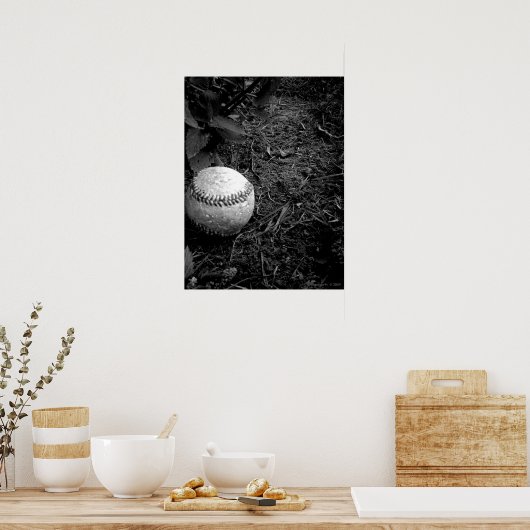 Poster de baseball oublié (Cuisine)